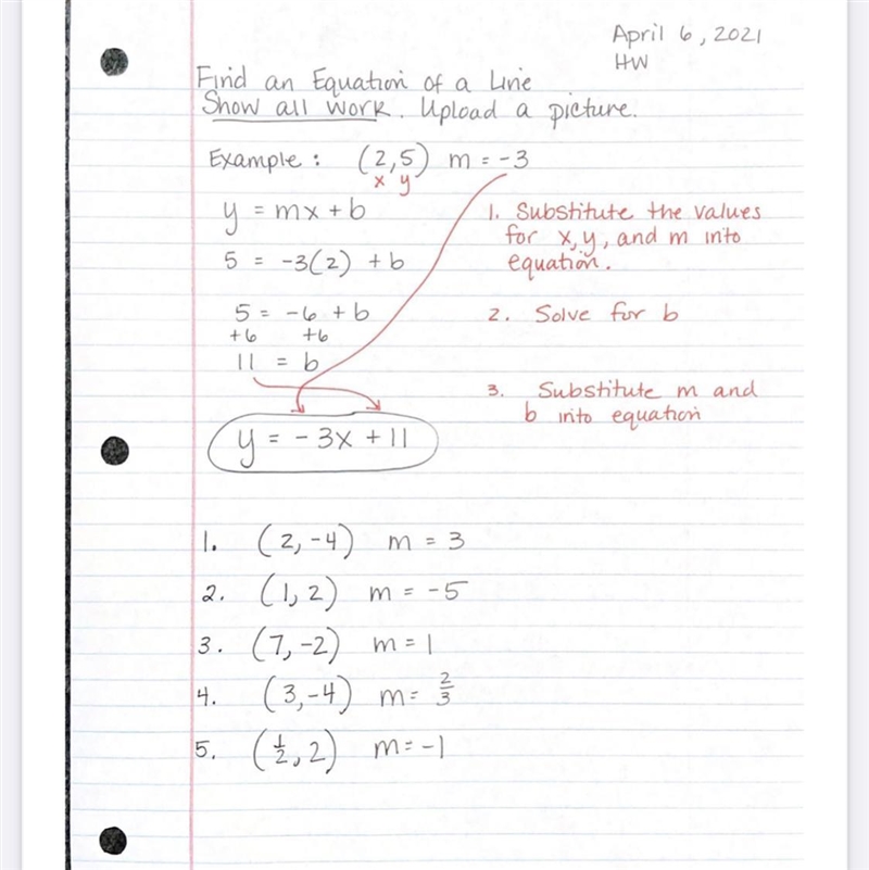 What’s the equation of a line?-example-1