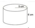 What is the correct formula of the 3D shape below? V= 4/3 π r³ V= 1/3 π r² h V= π r-example-1