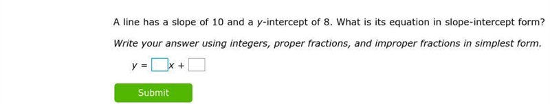 PLEASE HELP ME FAST!! ( It's about y-intercept)-example-1