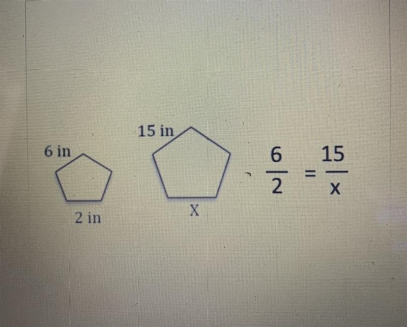 Cross products: what is the final Value of X?-example-1