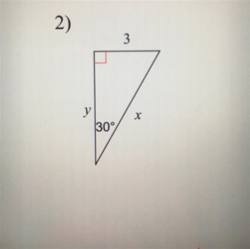 Find the missing side length. PLEASE NO LINKS- I WILL REPORT YOU. I Need help- Thank-example-1