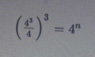 What value of n makes the equation true?​-example-1