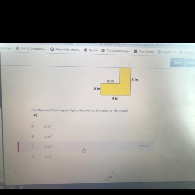 Find the area of the irregular figure. I don’t know this I need help.-example-1