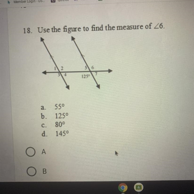 Find the measure of angle 6-example-1