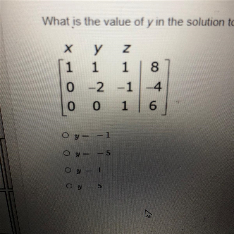 Pls helpppp what’s the y in the solution-example-1