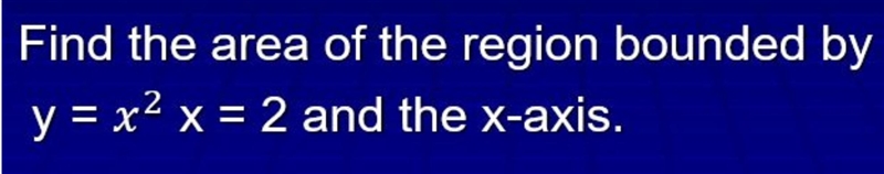 Calculus. Find the area.-example-1