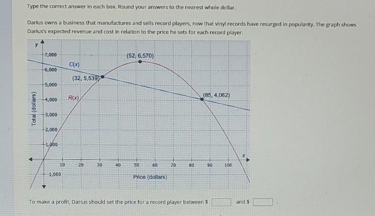 (plss help dont guess plss )5 Type the correct answer in each box. Round your answers-example-1