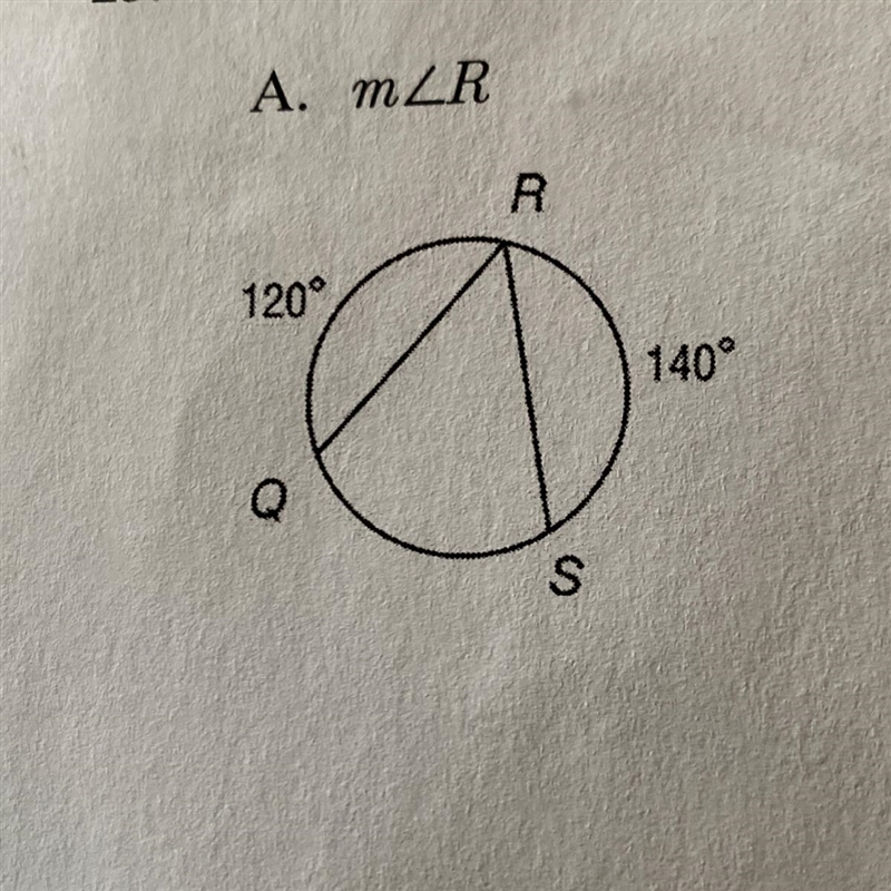 What is the measure for angle R?-example-1