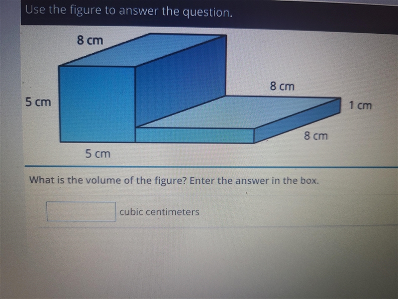 !PLEASE HELP ASAP! What is the volume of the figure-example-1