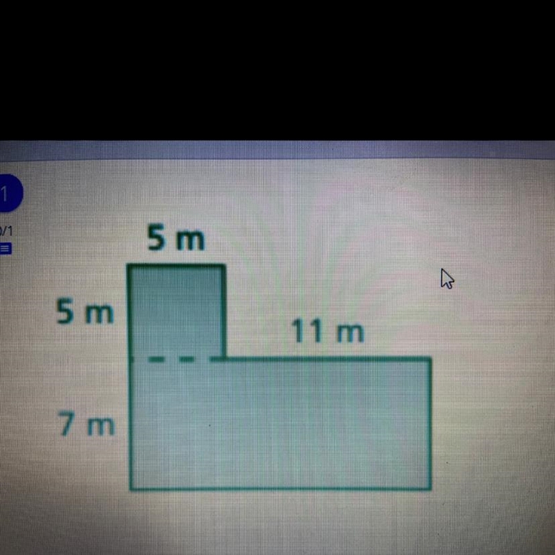 Find the area of this shape-example-1