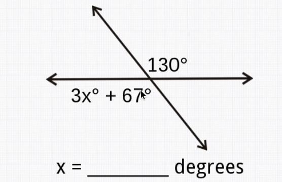 Supplementary angles: look at the attachment to see the question-example-1