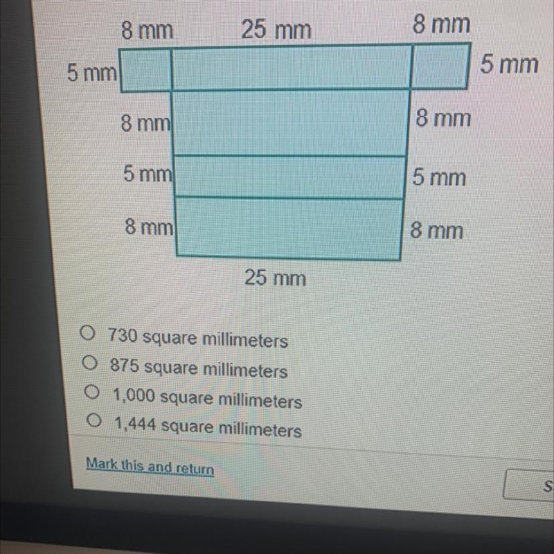 What is the surface area of the solid that this net can form?-example-1