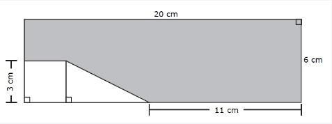 Naomi used a rectangle, a square, and a right triangle to form the following figure-example-1