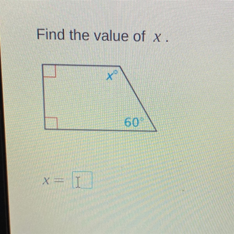 PLEASE HELP!! Find the value of x.-example-1