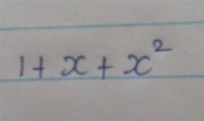 1+x+x² please explain​-example-1