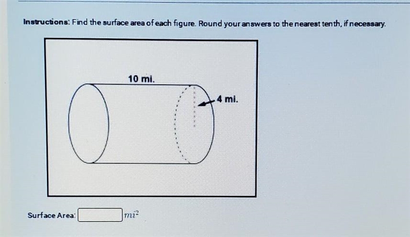 Find the surface areas of each figure. Round your answers to the nearest tenth, if-example-1