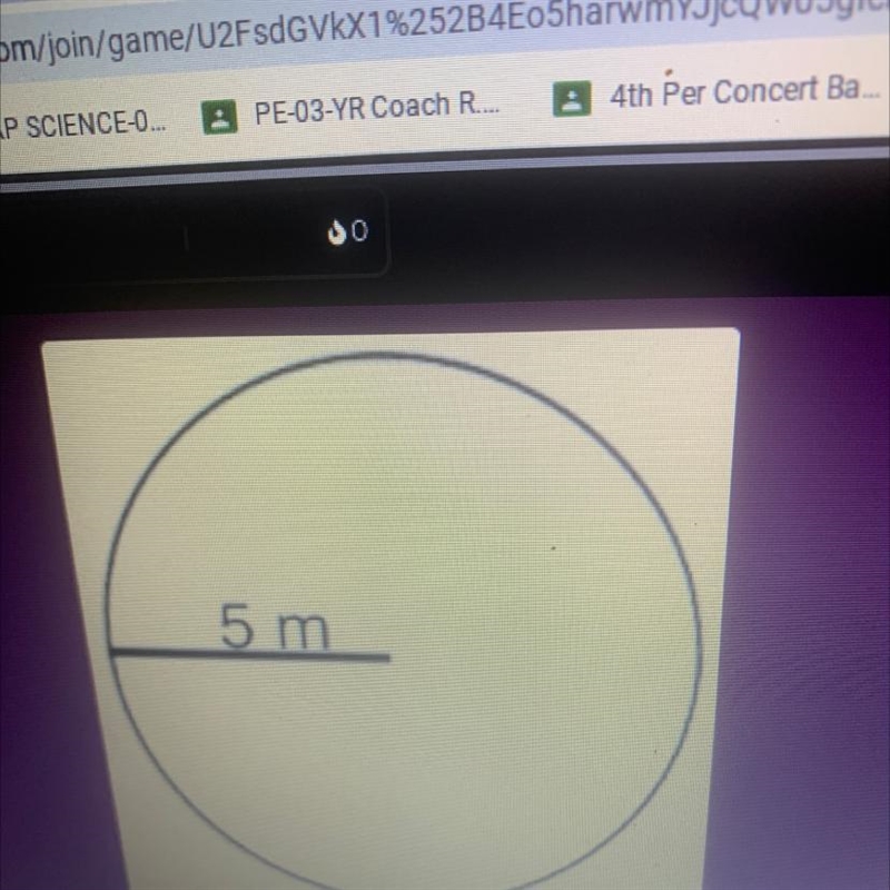 What is the area of this circle?-example-1