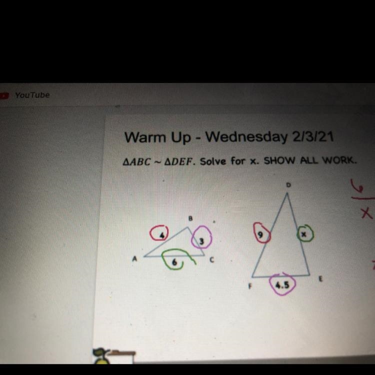 Help please !! solve for x-example-1