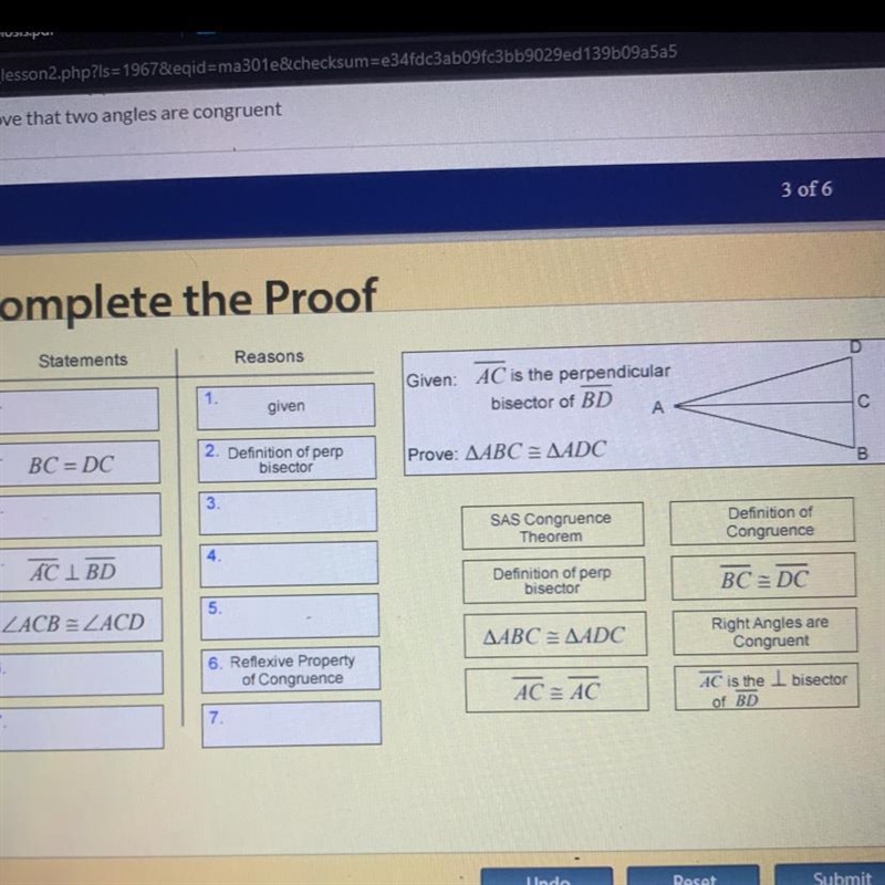 Complete the proof(using sas congruence)! Use to sas congruence to prove that two-example-1