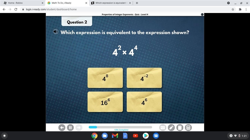 Which expresionnis equlavimnt to the expression below-example-1