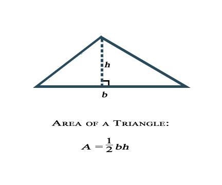 If the area A of a triangle is 72, and the height h is equal to the length of the-example-1