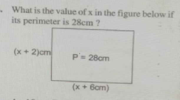 Find the value x in the figure :​-example-1