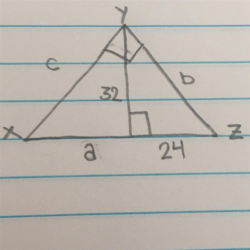 Find the EXACT values for a, b, and c. (Picture attached)-example-1