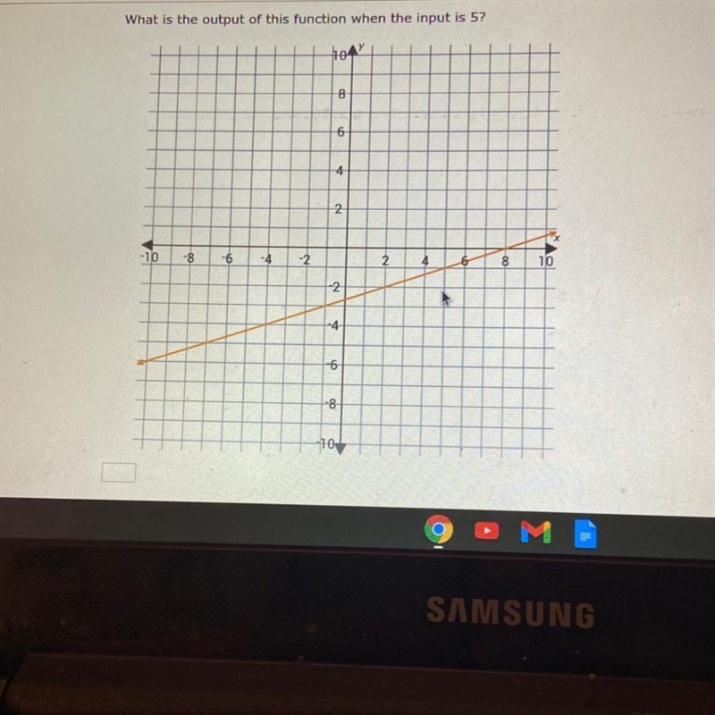 What is the output of this function when the input is 5?-example-1