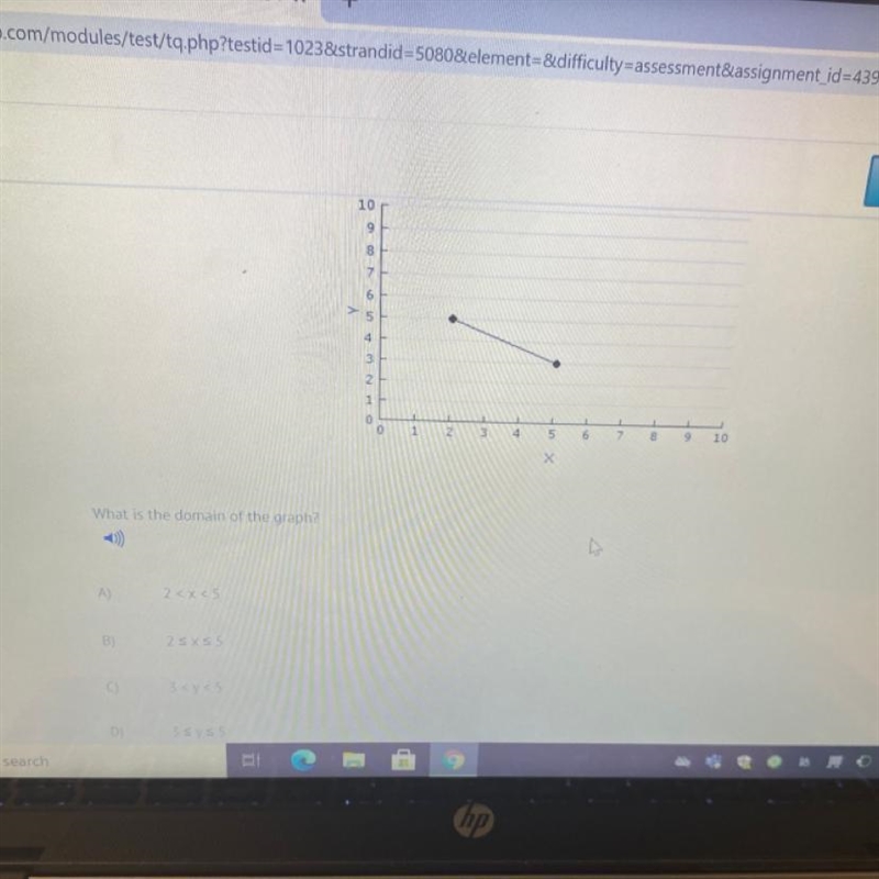 What is the domain of the graph?-example-1