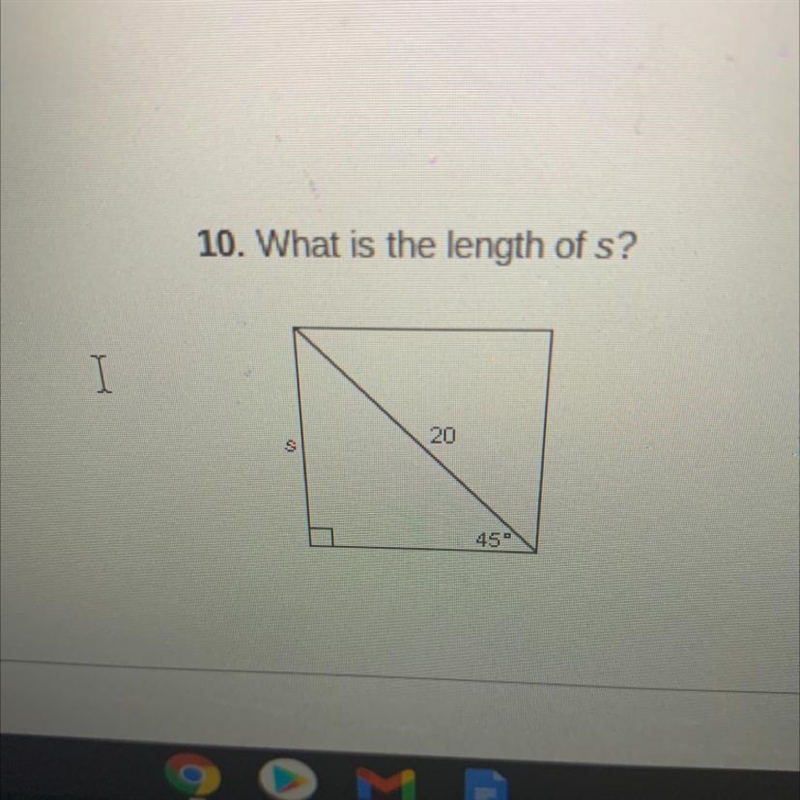 10. What is the length of s? I 450-example-1