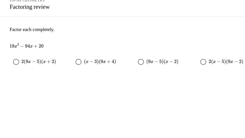 Please factor using the x method ( please do not answer if you don't know how to do-example-1