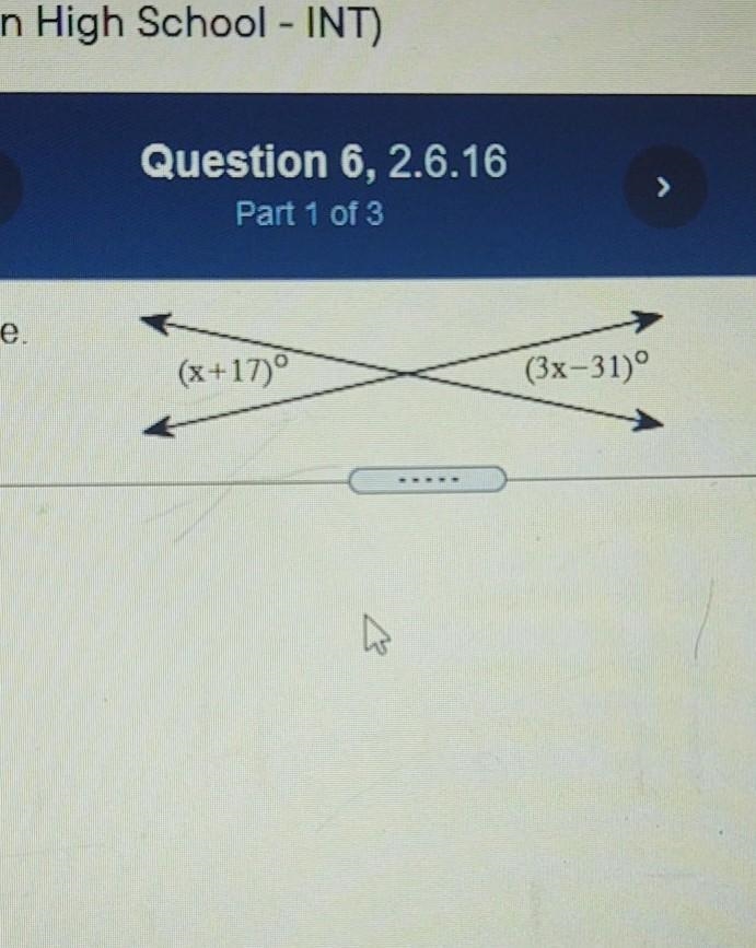 If you can figure it out amazing! find x​-example-1