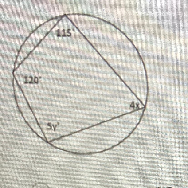 Use the diagram to the right to solve for y. A y = 13 B y = 15 C. y = 7.5 D y = 20-example-1