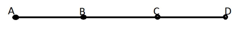 Given: B is the midpoint of AC. C is the midpoint of BD. Prove: ab =~ cd-example-1