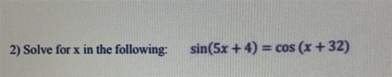 Solve for x in the following:​-example-1