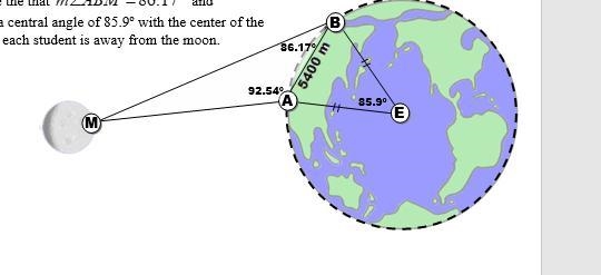 Two students that are on the same longitudinal line are approximately 5400 miles apart-example-1