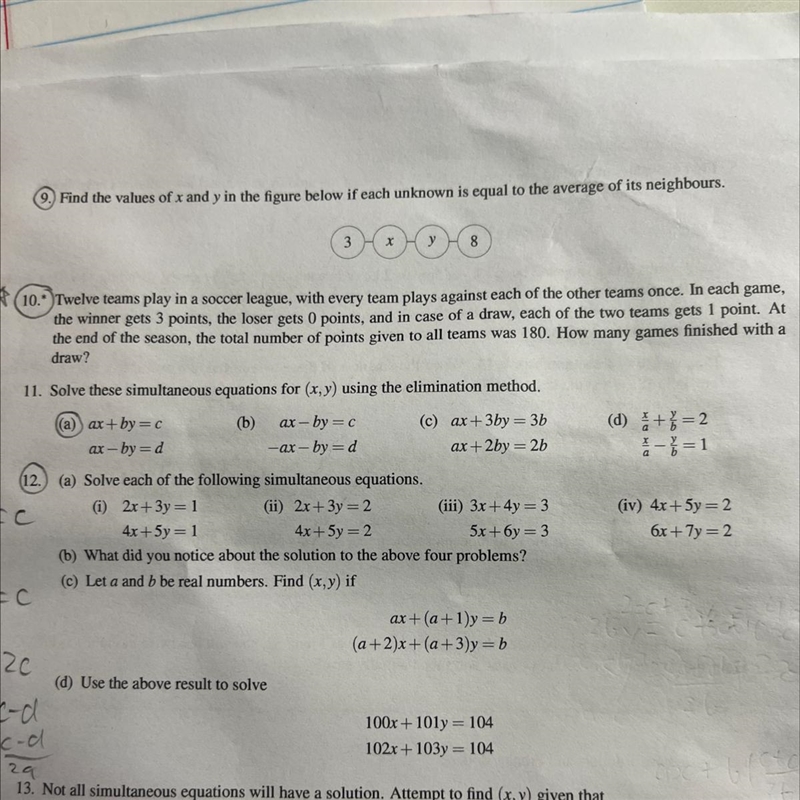 Could someone solve and explain 10. Thanks!-example-1