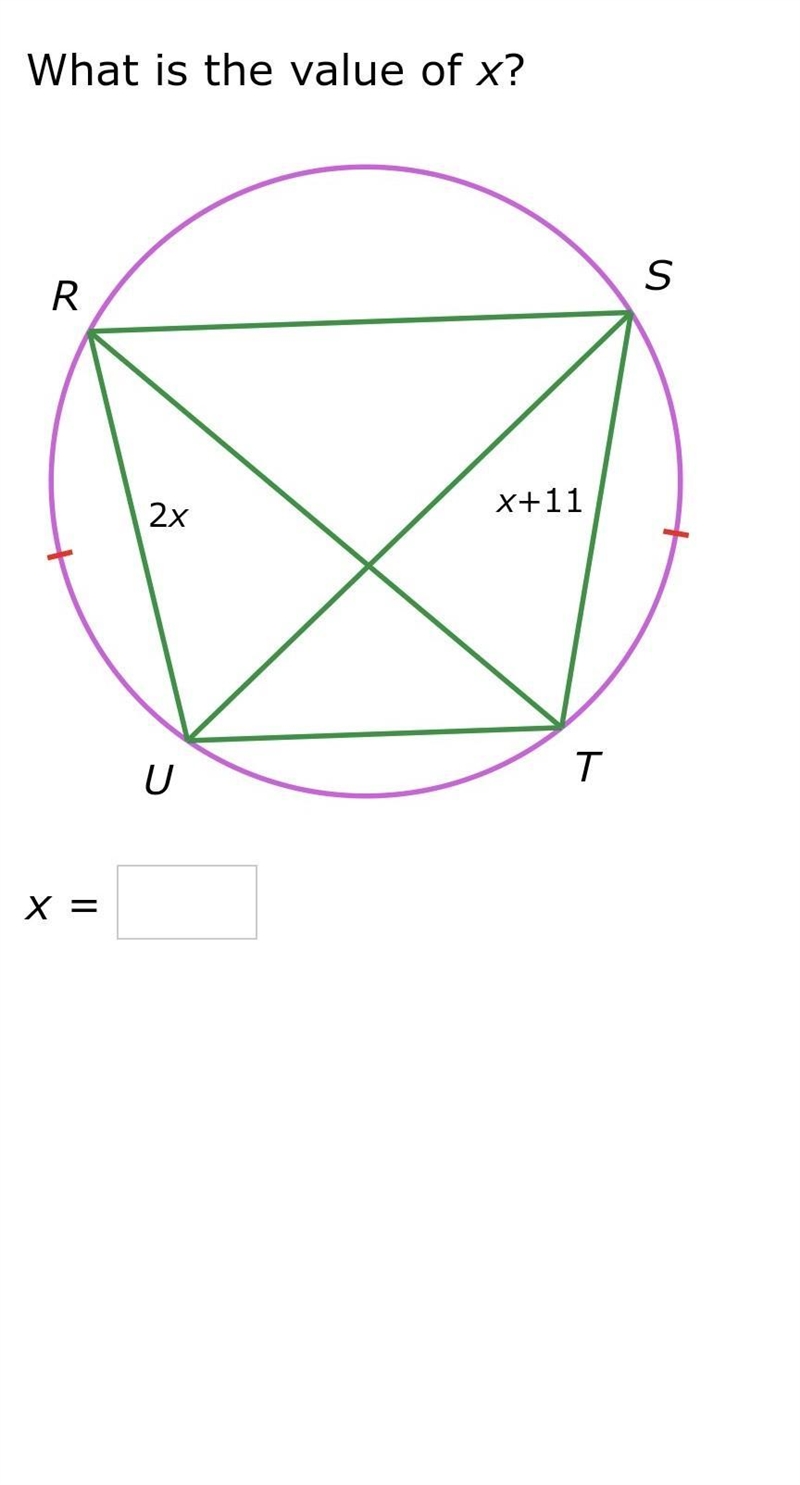 What is the value of x​-example-1