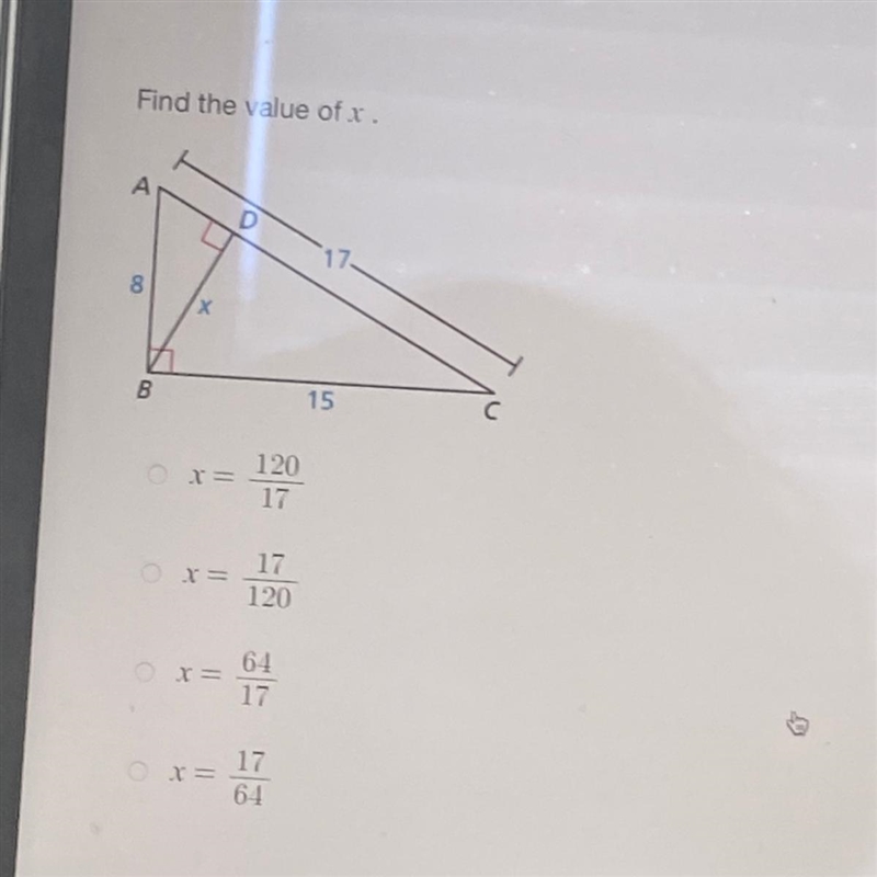 Find the value of x.-example-1