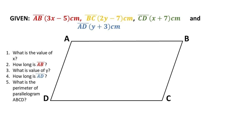 Parallelogram Problem-example-1