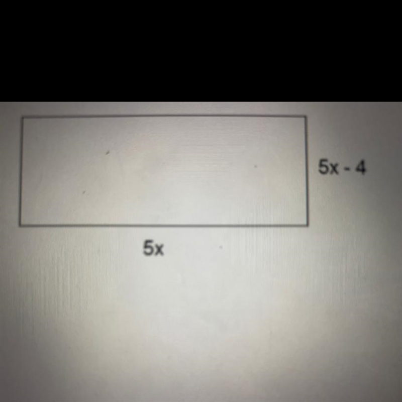 Write a simplified expression for the perimeter of the rectangle-example-1