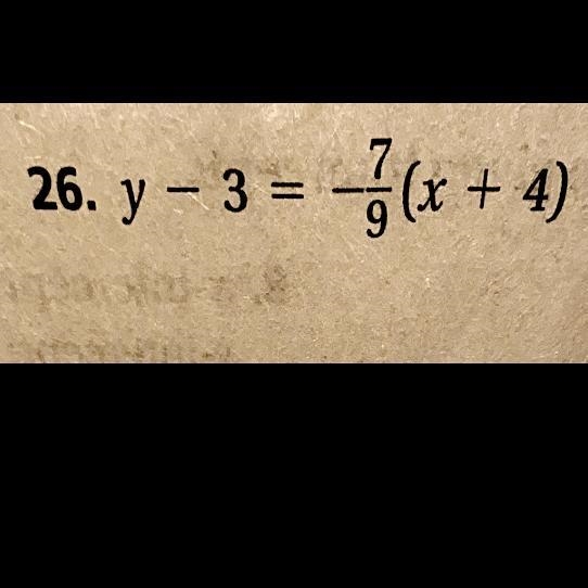 I attached a problem i have to write the equation in standard form using integers-example-1