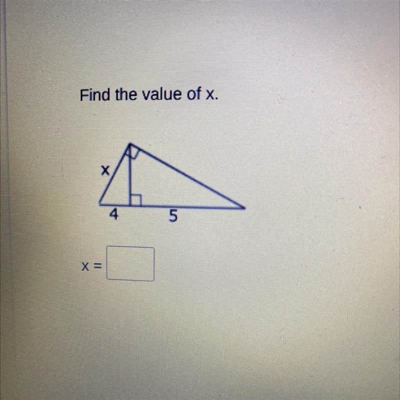 Find the value of x.-example-1