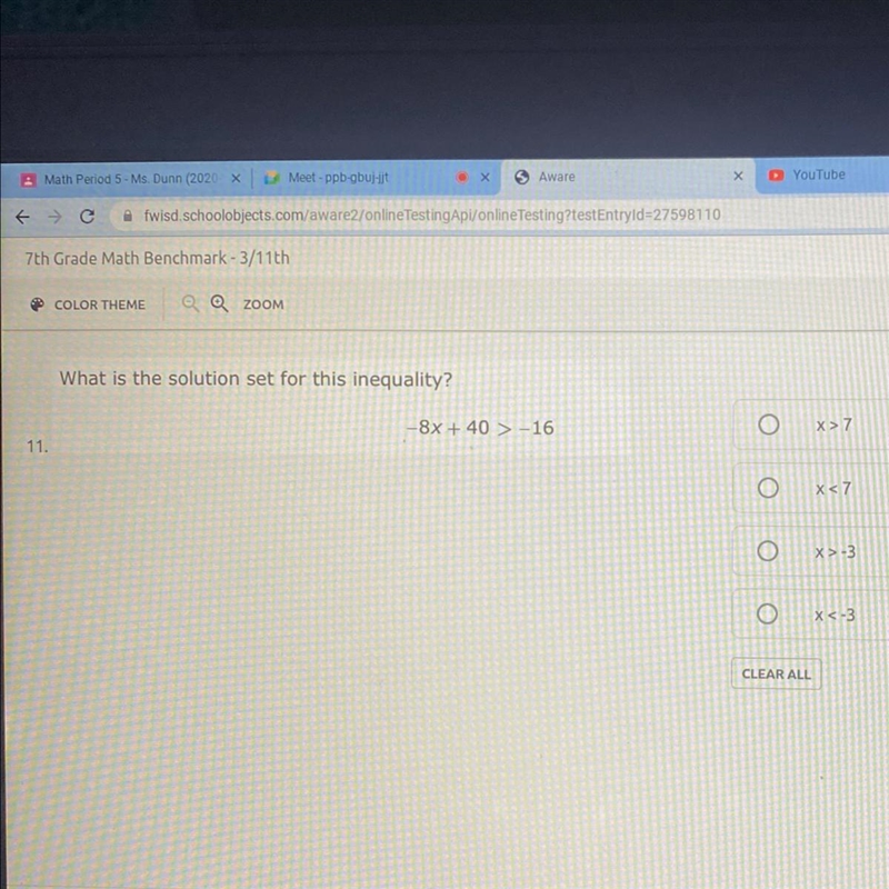 What is the solution set for this inequality-example-1