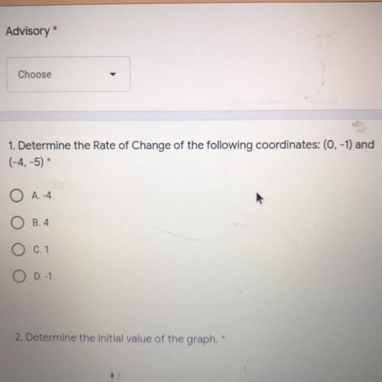 Determine the rate of change of the following coordinates-example-1