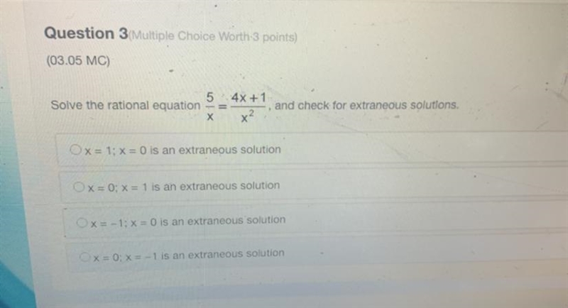 Solve the rational function of (check image) and check for extraneous solutions-example-1