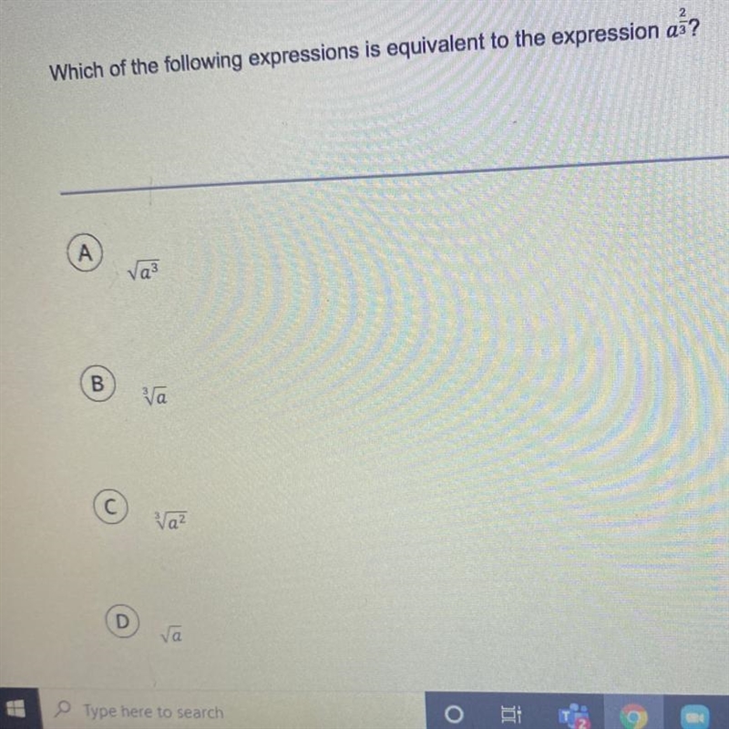 Which of the following expressions is equivalent to the expression?-example-1