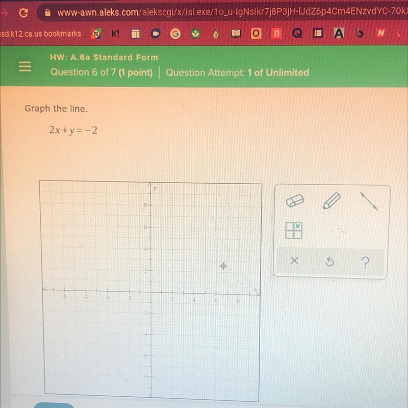 Can you help me graph the line?-example-1