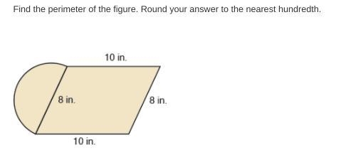 Find the perimeter of the figure. Round your answer to the nearest hundredth. in.-example-1