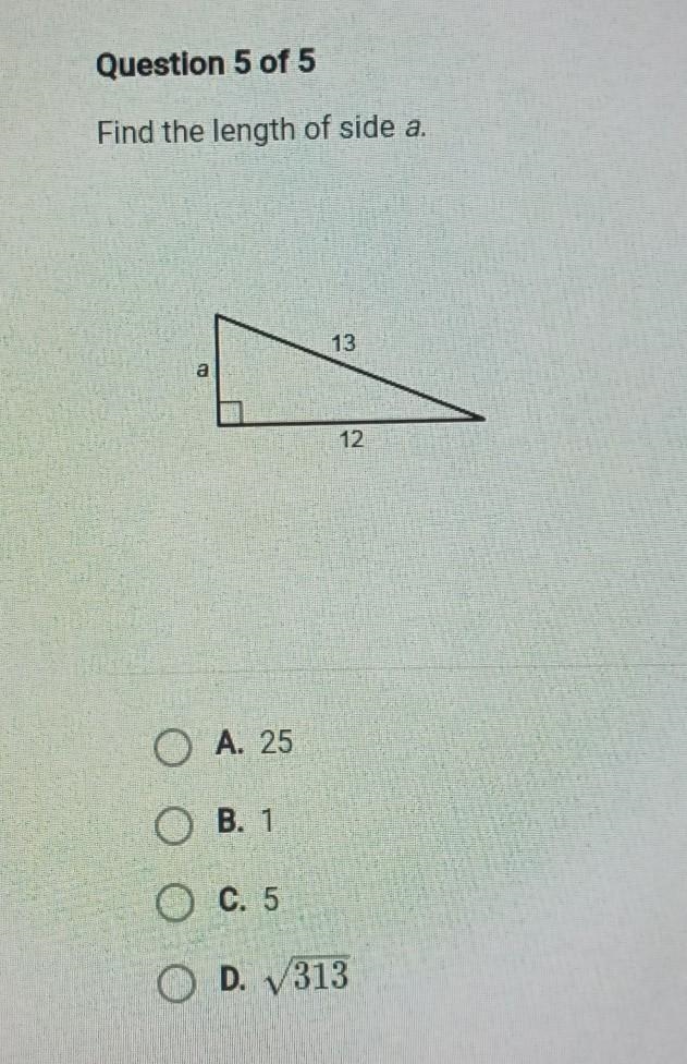 Find the length of side a​-example-1